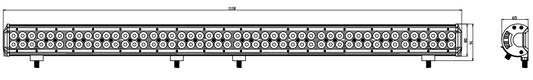 288W LED Light Bar Combo Beam – Kinwons