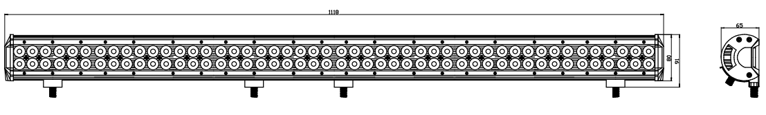 288W LED Light Bar Combo Beam – Kinwons