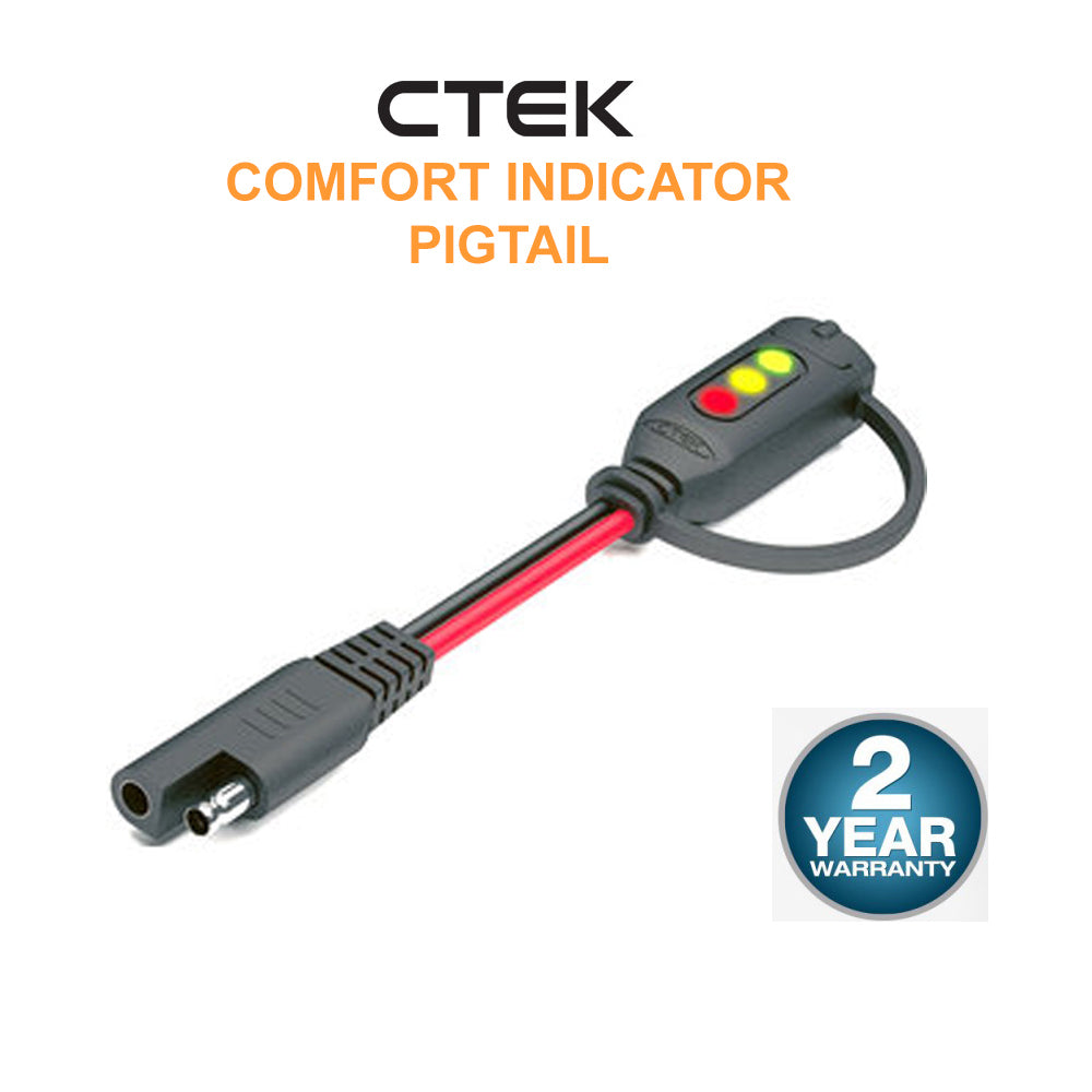 CTEK Charger Extension Cable with LED 1.7m