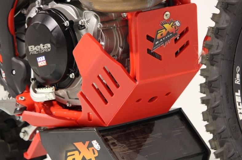 Beta RR 350–500 Skid Plate Red – Axp Racing Xtrem