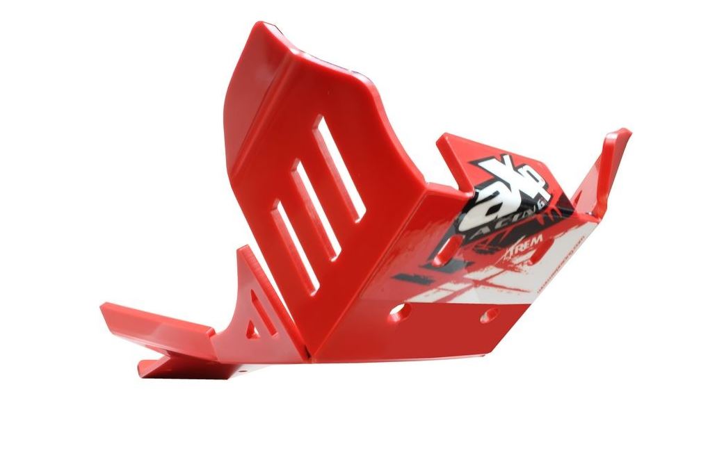 Beta RR 350–500 Skid Plate Red – AXP Xtrem