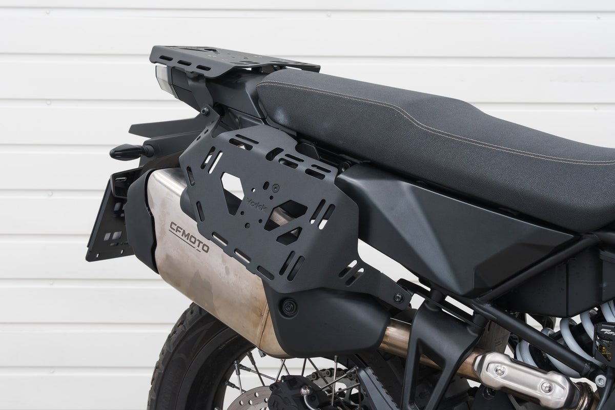 CFMOTO 800MT-X Pannier Rack – Yakk EXP