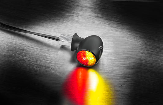 Kellermann Atto DF 3-in-1 LED Mini Indicator – Black/Clear