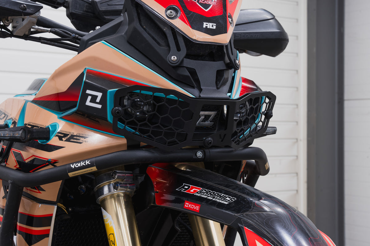 Kove 800X Rally / Pro Headlight Guard – Yakk EXP