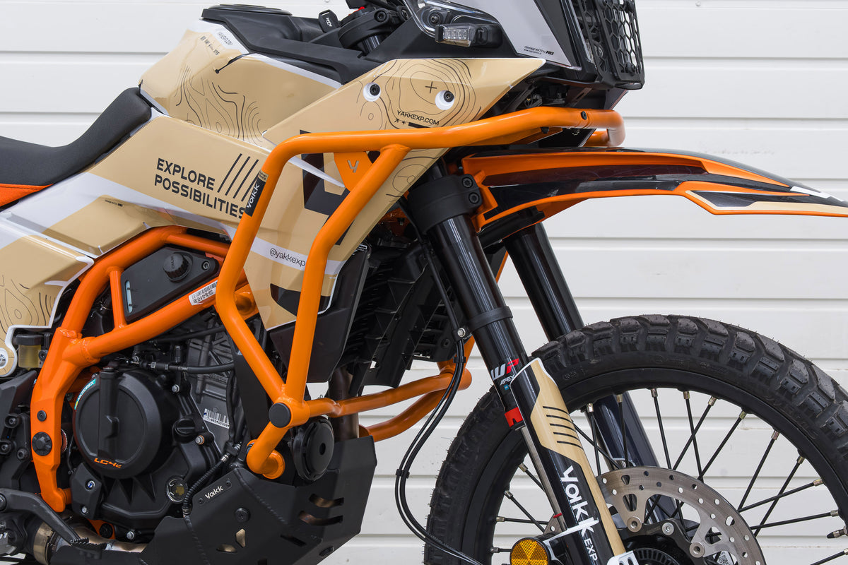 KTM 390 Adventure Crash Bar – Yakk EXP