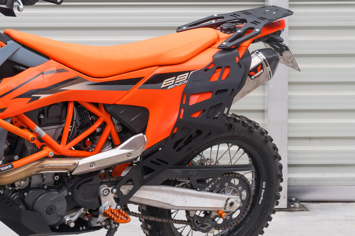 KTM 690 Enduro Side Pannier Rack – Yakk EXP