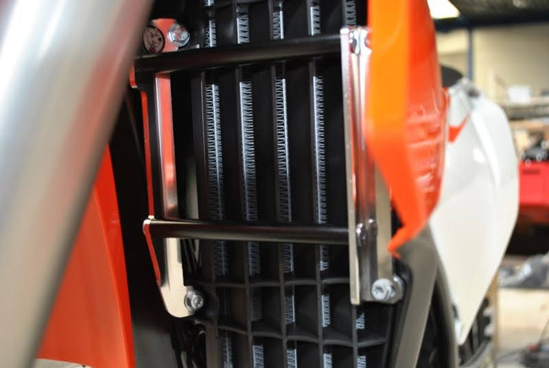 KTM / Husqvarna 125–500 Radiator Guards – AXP Racing