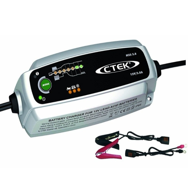 CTEK MXS 3.8 Battery Charger 12V 3.8A
